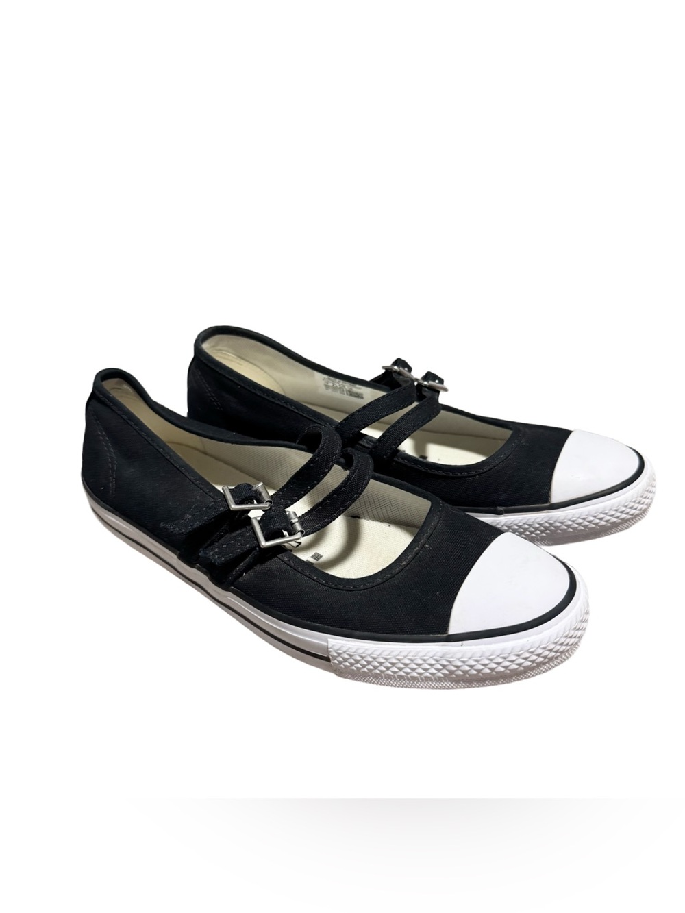 Converse Chuck Taylor All Star Dainty Mary Jane Shoe Women's 9 Black Sneaker - Picture 3 of 7